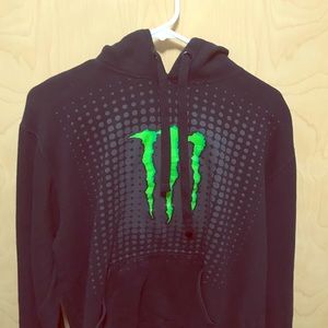 Monster Energy Hoodie. One Industries Branding.